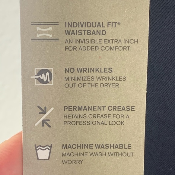 Dockers Classic Fit Cotton Black Pants NWT | W44/L30 - Picture 5 of 8